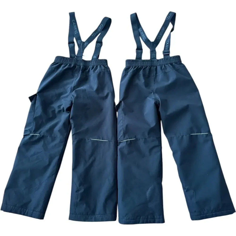 Gerry performance snow ski snowboard pants removable suspenders black 10-12